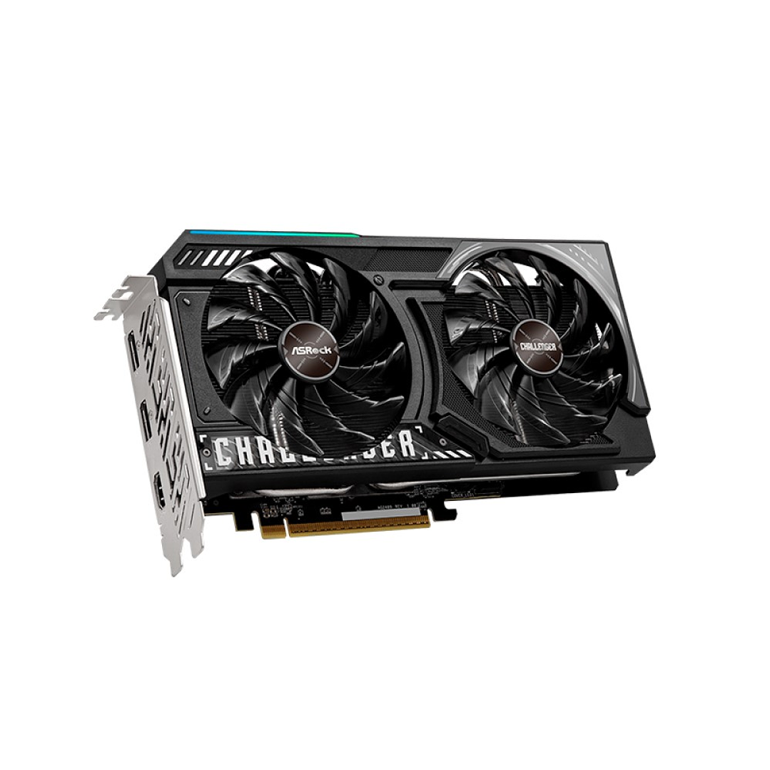 TARJETA DE VIDEO ASROCK AMD RX 9060 XT CHALLENGER / 16GB GDDR6 / 128 BITS 4
