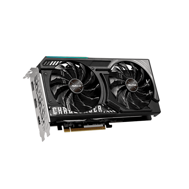 TARJETA DE VIDEO ASROCK AMD RX 9060 XT CHALLENGER / 16GB GDDR6 / 128 BITS 4