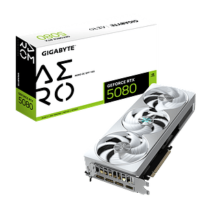 TARJETA DE VIDEO GIGABYTE AERO RTX 5080 / 16GB GDDR7 / 256 BITS