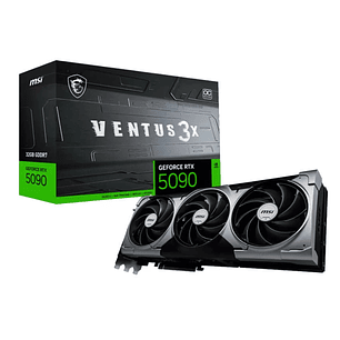 TARJETA DE VIDEO MSI VENTUS RTX 5090 / 32GB GDDR7 / 512 BITS 