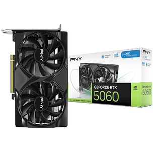 TARJETA DE VIDEO PNY RTX 5060 / 8GB GDDR7 / 128 BITS