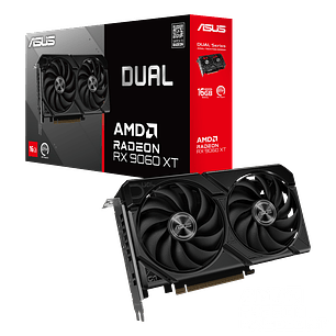 TARJETA DE VIDEO ASUS AMD RX 9060 / 16GB GDDR6 / 128 BITS