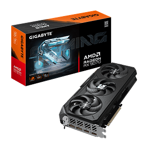 TARJETA DE VIDEO GIGABYTE RX 9070 / 16GB GDDR6 / 256 BITS