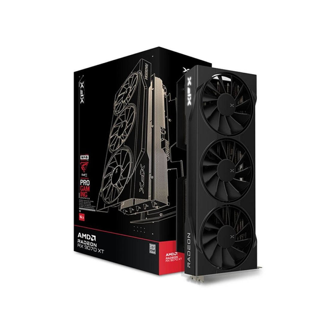 TARJETA DE VIDEO XFX AMD RX 9070 / 16GB GDDR6 / 256 BITS 1