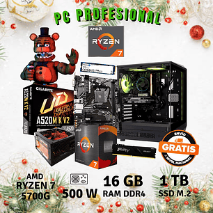 PC PROFESIONAL  (AMD RYZEN 7-5700G / 16 GB DDR4 / SSD 1 TB)