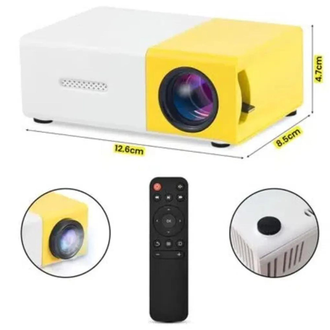 Mini Proyector Portátil LED Con Entrada USB 2