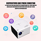 PROYECTOR LED WIFI 1080P / 2400 LUMENES / ENFOQUE MANUAL / BLUETOOTH / ESPEJO - Miniatura 2