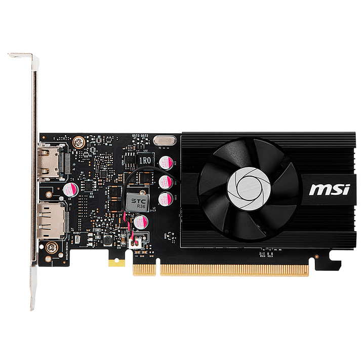 TARJETA DE VIDEO MSI NVIDIA GeForce GT 1030 4GD4 LP OC, 4GB DDR4, 64-bit 2