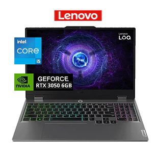 LAPTOP LENOVO LOQ 15IAX9 / CORE i5 12450HX / 8GB DDR5-4800MHz / 512 GB