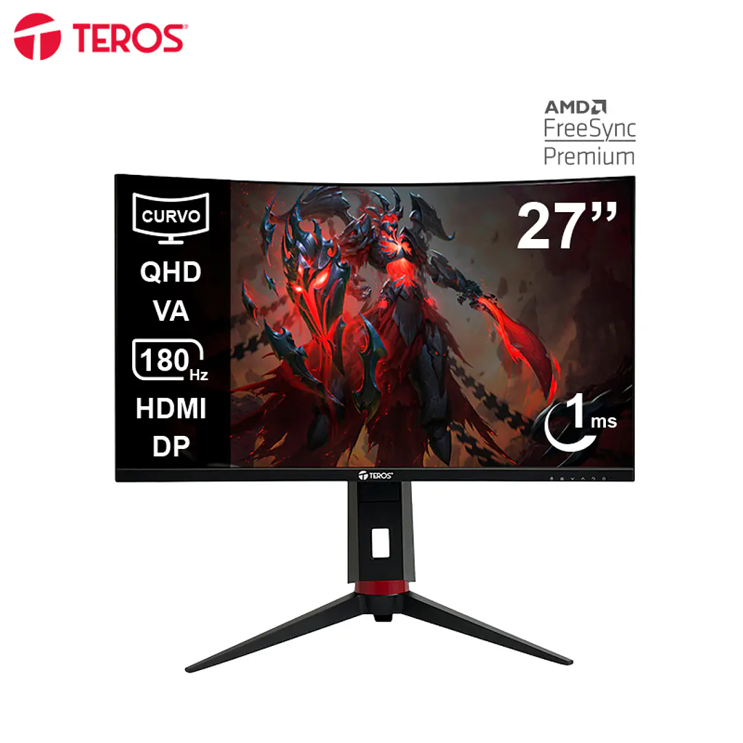 Monitor curvo gaming TEROS TE-2767G 27