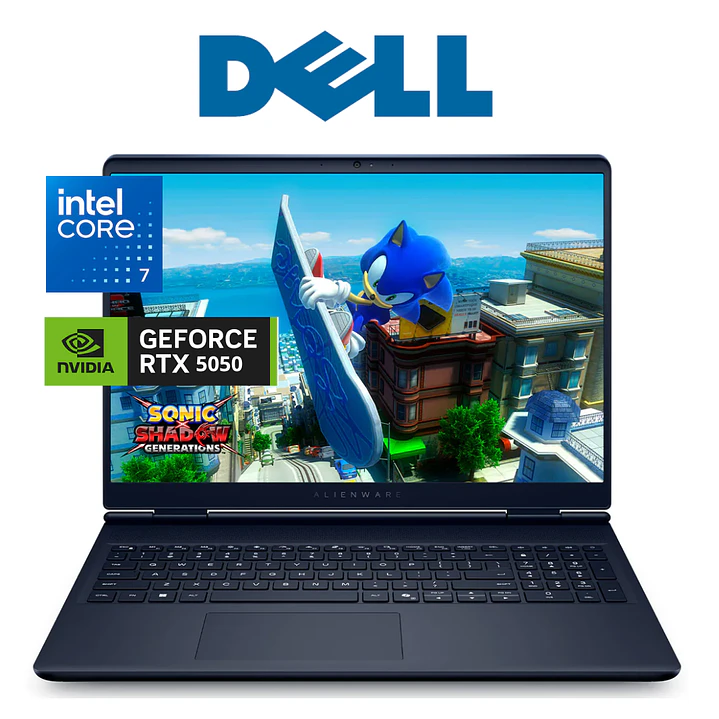 Laptop DELL alienware gaming AC 16250/ Core 7-240H/ 16 GB DDR5 / 1 TB  1