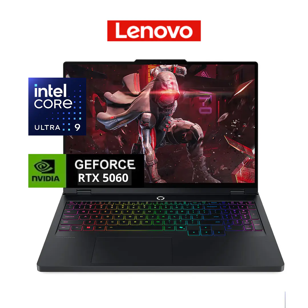 LAPTOP LENOVO LEGION 5 16IAX10/ COREUltra 9 RTX 5060/ 1TB SSD/ 32GB/ RTX 5060 8192MB 1