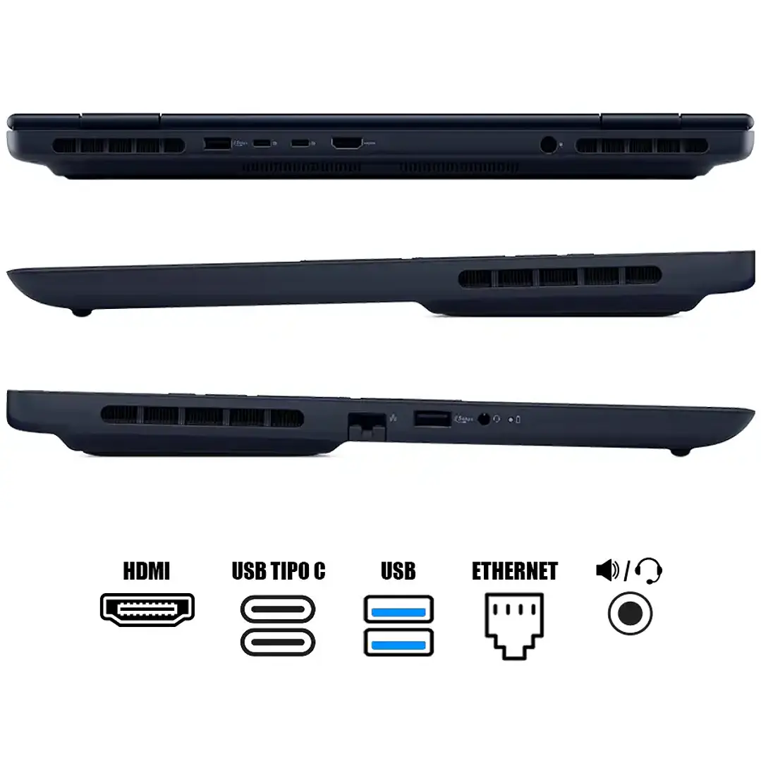 LAPTOP DELL ALIENWARE AURORA AC 16250/ Core 7-240H/ 521GB SSD/ 16GB/ NVIDIA RTX 5050 4