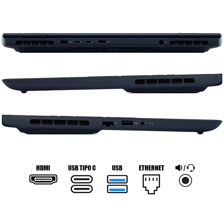 LAPTOP DELL ALIENWARE AURORA AC 16250/ Core 7-240H/ 521GB SSD/ 16GB/ NVIDIA RTX 5050 4