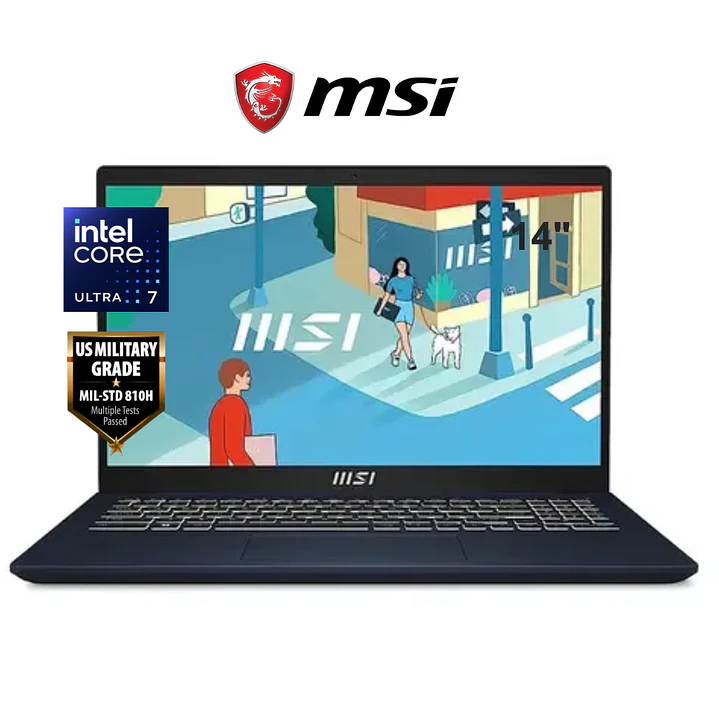 LAPTOP MSI MODERN 15 GAMING/ INTEL COREi7 1255U/ 512GB SSD/ 16GB RAM 1