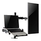 SOPORTE DE ESCRITORIO MONITOR + LAPTOP o 2 monitores Speaka Professional - Miniatura 1