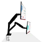 RACK PARA 02 MONITOR GIRATORIO DE 22¨ A 32¨-  - Miniatura 2