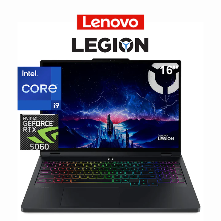 LAPTOP LENOVO LEGION PRO 5 / INTEL CORE i9-14900HX / 16GB DDR5 / RTX 5060 8GB / 1TB 1