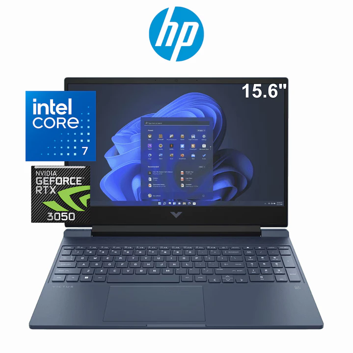 LAPTOP HP VICTUS / INTEL CORE I7-12650H / 16GB DDR4 / RTX 3050 4GB / 512GB 1