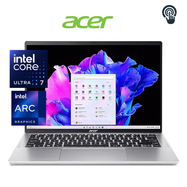 ACER SWIFT GO 14 SFG14-73T-718D/ Intel® Core™ Ultra 7 155H/16GB RAM DDR5/512GB SSD/14.0