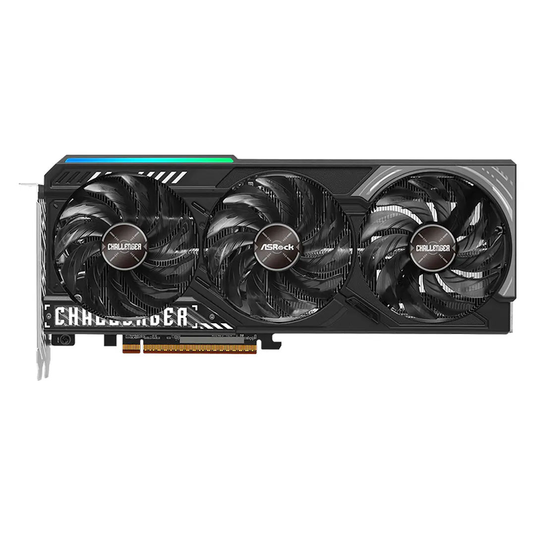TARJETA DE VIDEO ASROCK AMD Radeon RX 9070 Challenger 16GB / 16GB GDDR6 / 256BITS 3