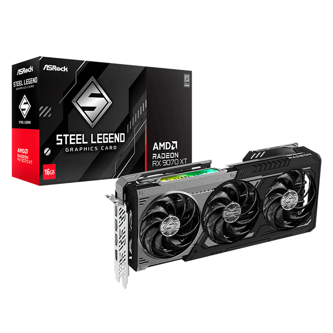 TARJETA DE VIDEO AMD Radeon RX 9070 XT ST Dark 16GB / 16GB GDDR6 / 256 BITS 1