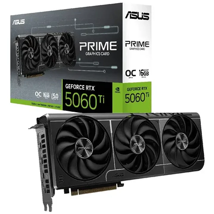 TARJETA DE VIDEO ASUS PRIME-RTX5060TI-O16G/ 16GB GDDR7 1