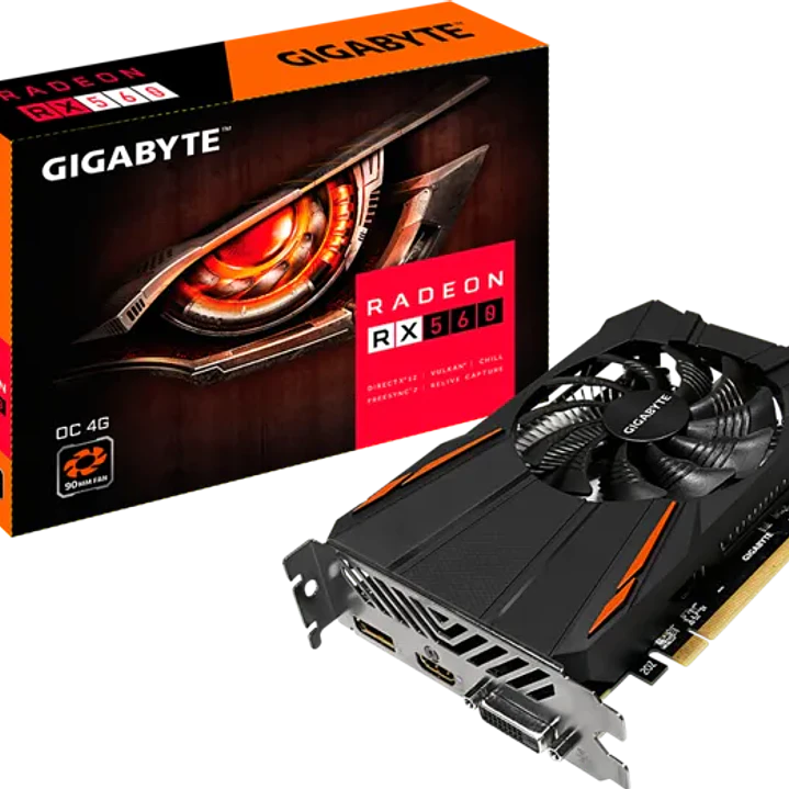 TARJETA DE VIDEO AMD Radeon RX 560 4GB 1