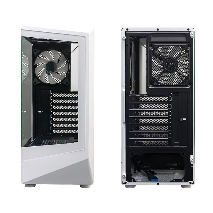 CASE GAMER TEROS TE-1322G, Mid Tower / BLANCO 2
