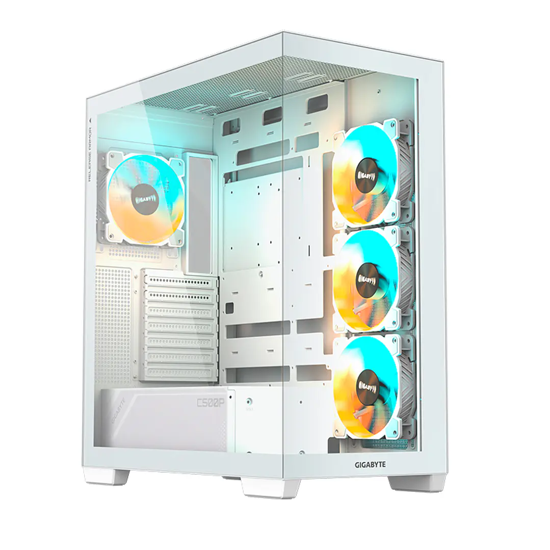 CASE GIGABYTE C500 PANORAMIC STEALTH ICE/ Mid Tower 1