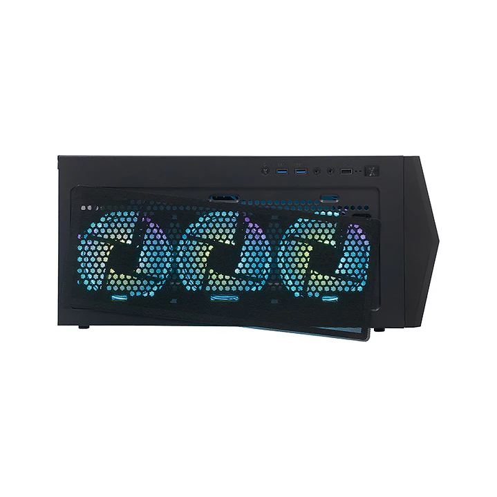 CASE GAMER TEROS TE1175N - AMPLIO, SOPORTA RADIOADOR 3 FAN PARTE SUPERIOR 3