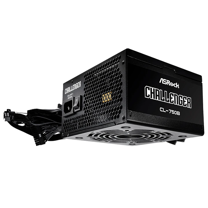 FUENTE CERTIFICADA ASROCK- 750W - PLUS BRONZE 1