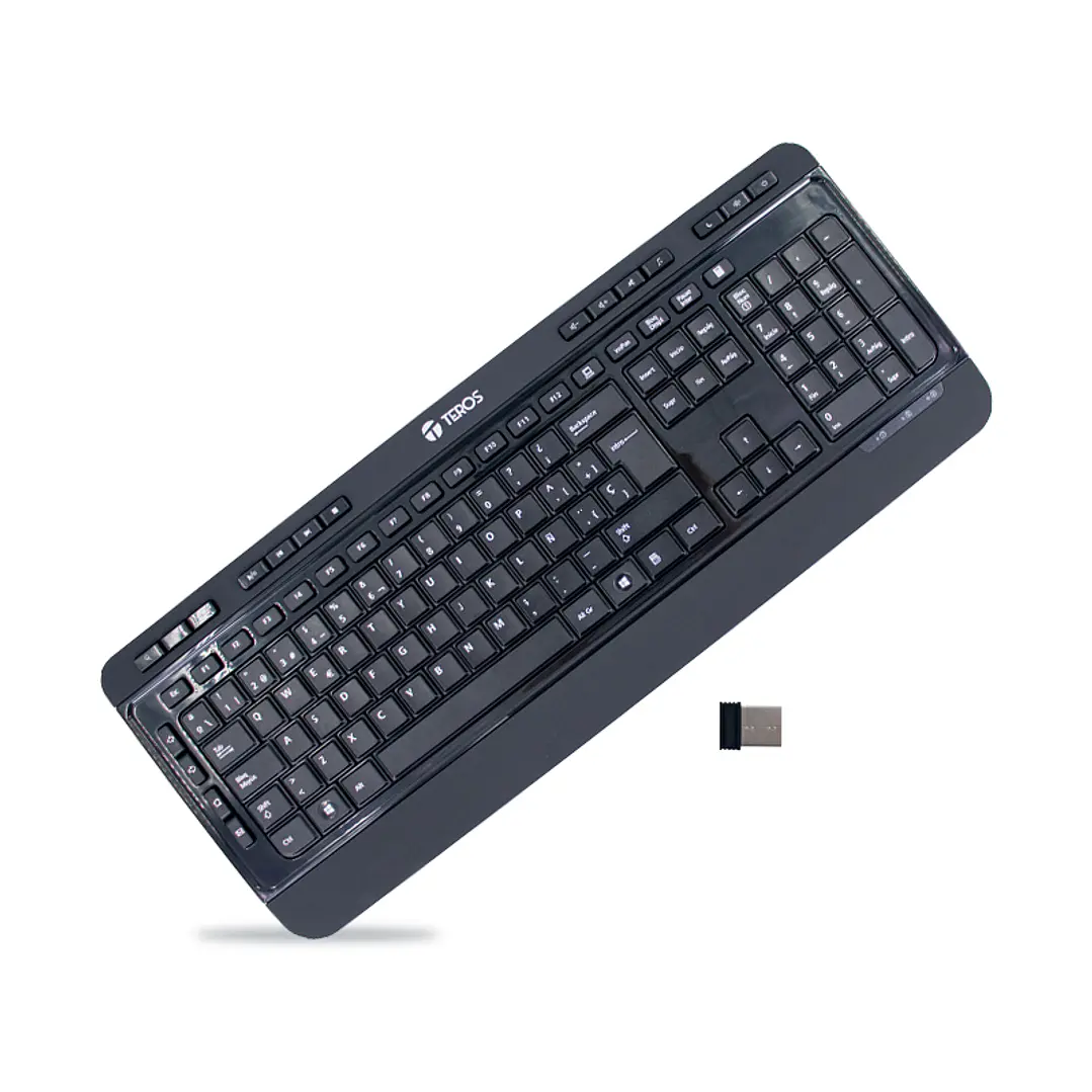 TECLADO INALÁMBRICO TEROS TE-4074CS 1