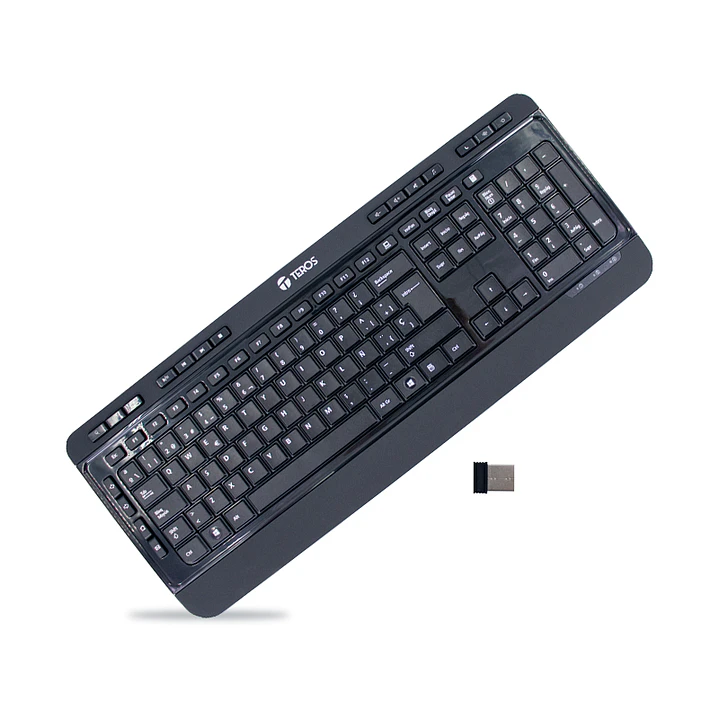 TECLADO INALÁMBRICO TEROS TE-4074CS 1
