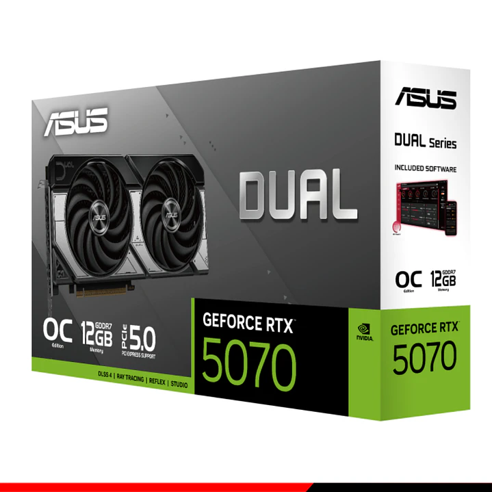 ASUS DUAL RTX 5070/ 12GB GDDR7 1