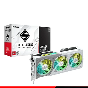 ASRock AMD Radeon RX 9060 XT/ STEEL LEGEND/ 16GB/ GDDR6 