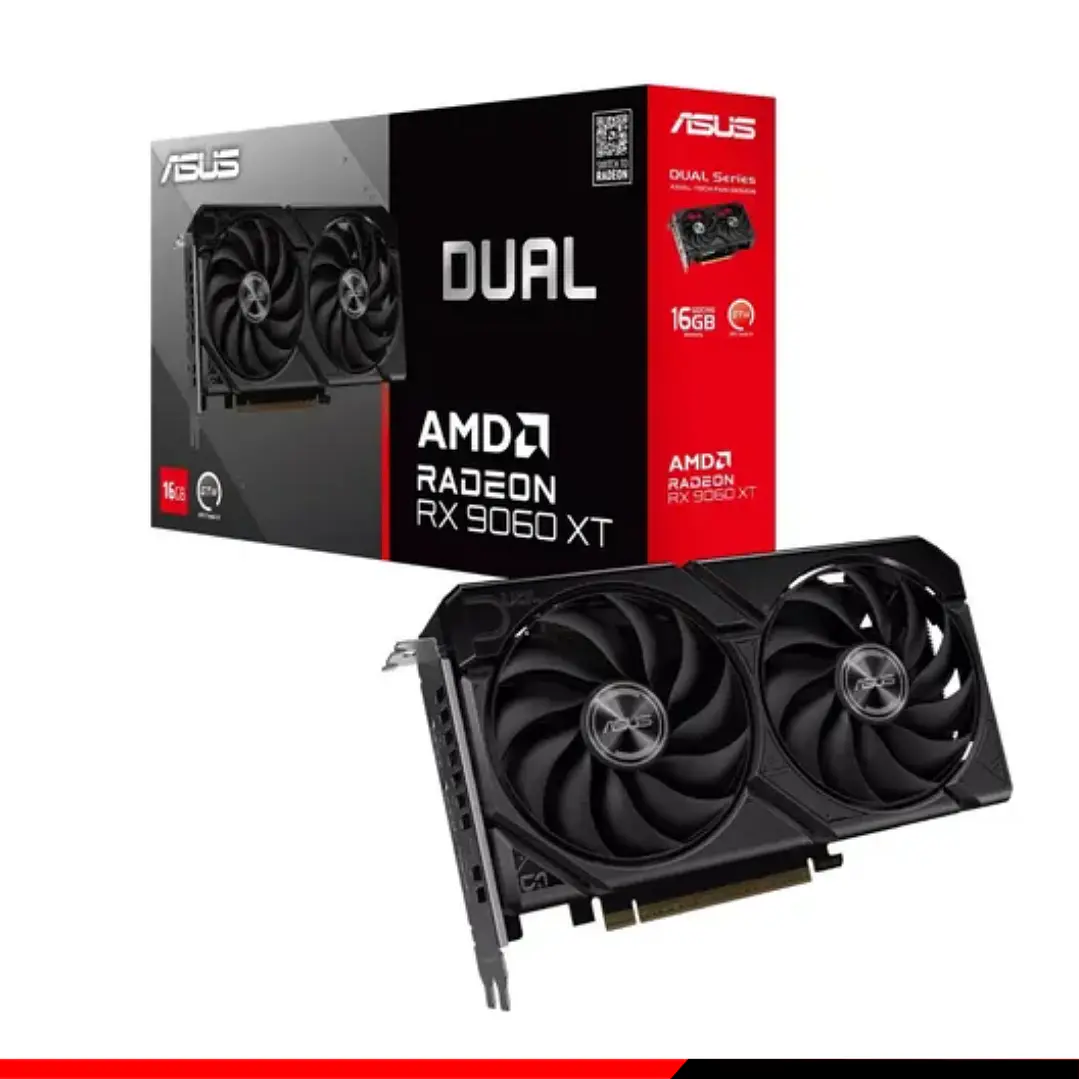 ASUS DUAL RX 9060 XT/ 16GB/ GDDR6  1