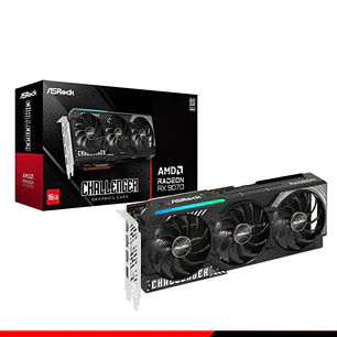 ASROCK AMD Radeon RX 9070/ CHALLENGER/ 16GB /GDDR6 / 256BITS