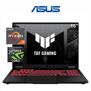 ASUS TUF RYZEN 7 260 16GB DDR5 1TB RTX 5060