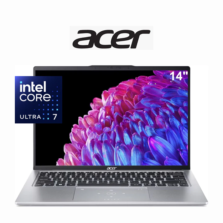 ACER SWIFT GO 14 CORE U7 155H 16GB DDR5 512GB 1