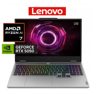 LENOVO LOQ 15AHP10 RYZEN 7-250 1TB-NVMe 16GB RTX-5050