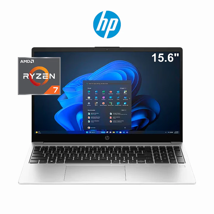 HP 255R RYZEN 7-7735U 16GB DDR5 512GB 1