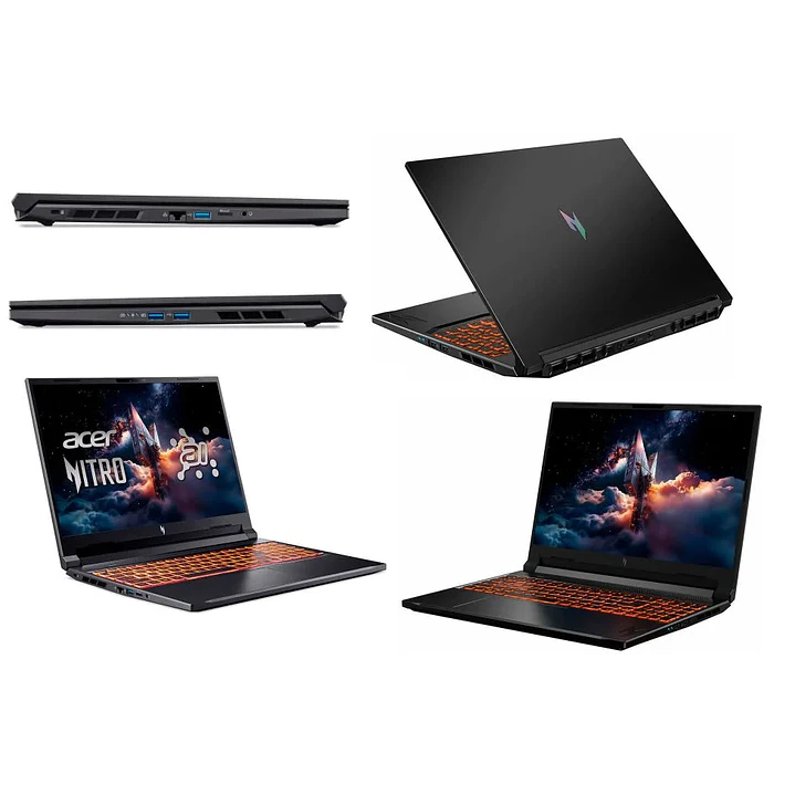 ACER NITRO V16 CORE i7-240H 512GB-NVMe 16GB RTX-5050 2