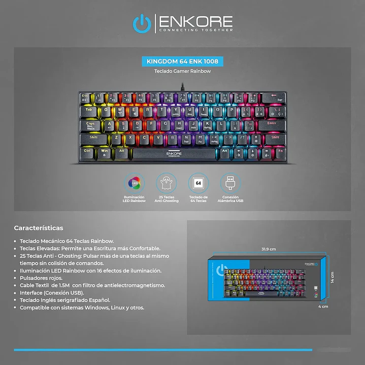 ENKORE KINGDOM 64 ENK 1008 2
