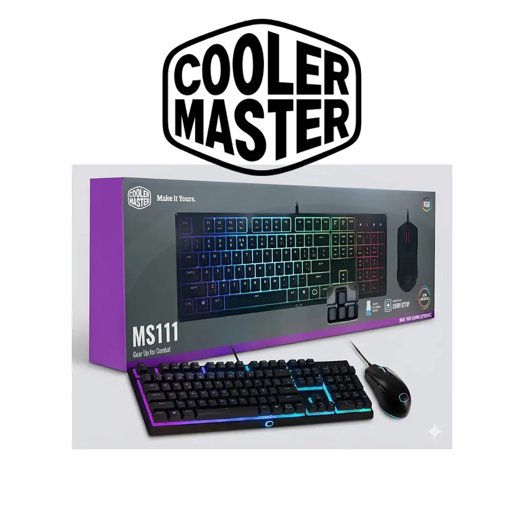 KIT GAMING COOLER MASTER MS111 RGB 1