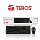 KIT 2 EN 1 INALAMBRICO TEROS TECLADO + MOUSE TE-4061N - Miniatura 2