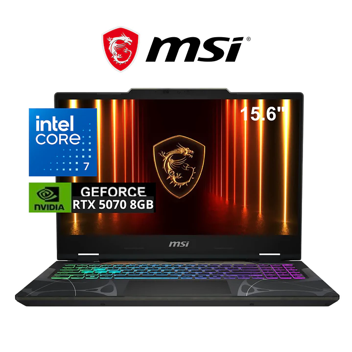 MSI CYBORG GAMING CORE 7-240H 16GB DDR5 RTX-5070 8GB 1TB 1