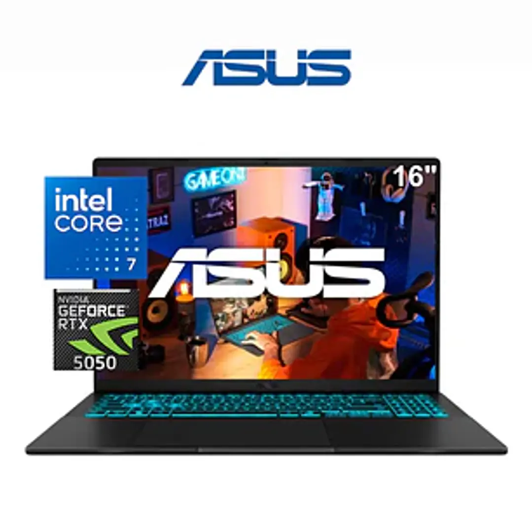 ASUS V16 GAMING CORE 7-240H 16GB DDR5 RTX-5050 - 8GB, 512GB 1