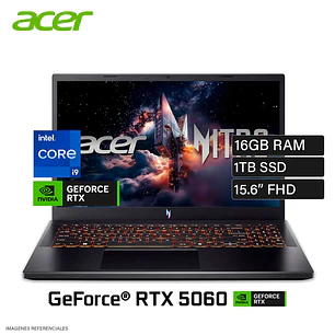 ACER NITRO GAMING CORE I9-13900H 1TB 16GB DDR4 RTX-5060-8GB