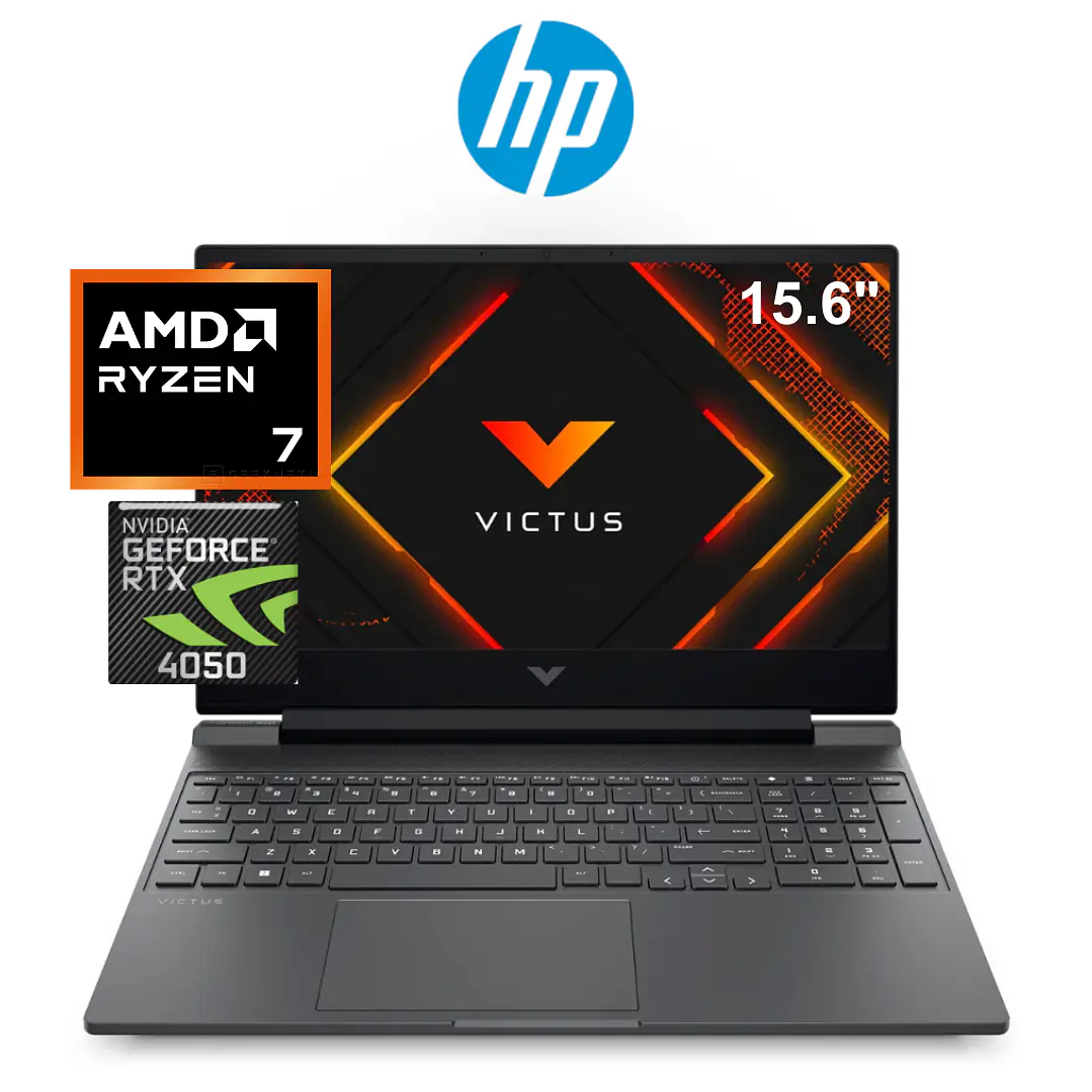 HP VICTUS 15 AMD RYZEN 7 7445H 16GB 512GB RTX 4050 6GB 1